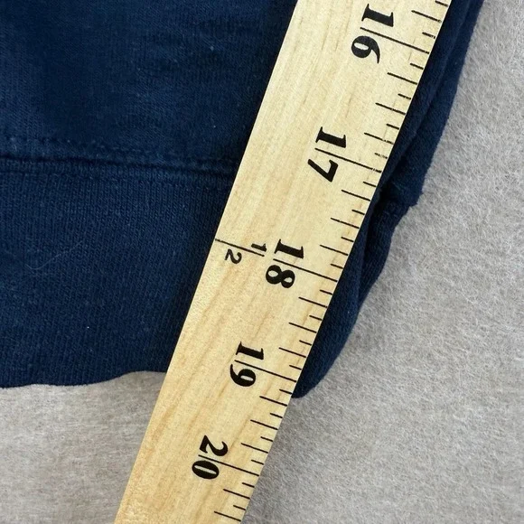 Ford Racing Sweatshirt Navy‎ Blue M Detroit Bronco Mustang F150 Built Tough USA - Picture 9 of 12